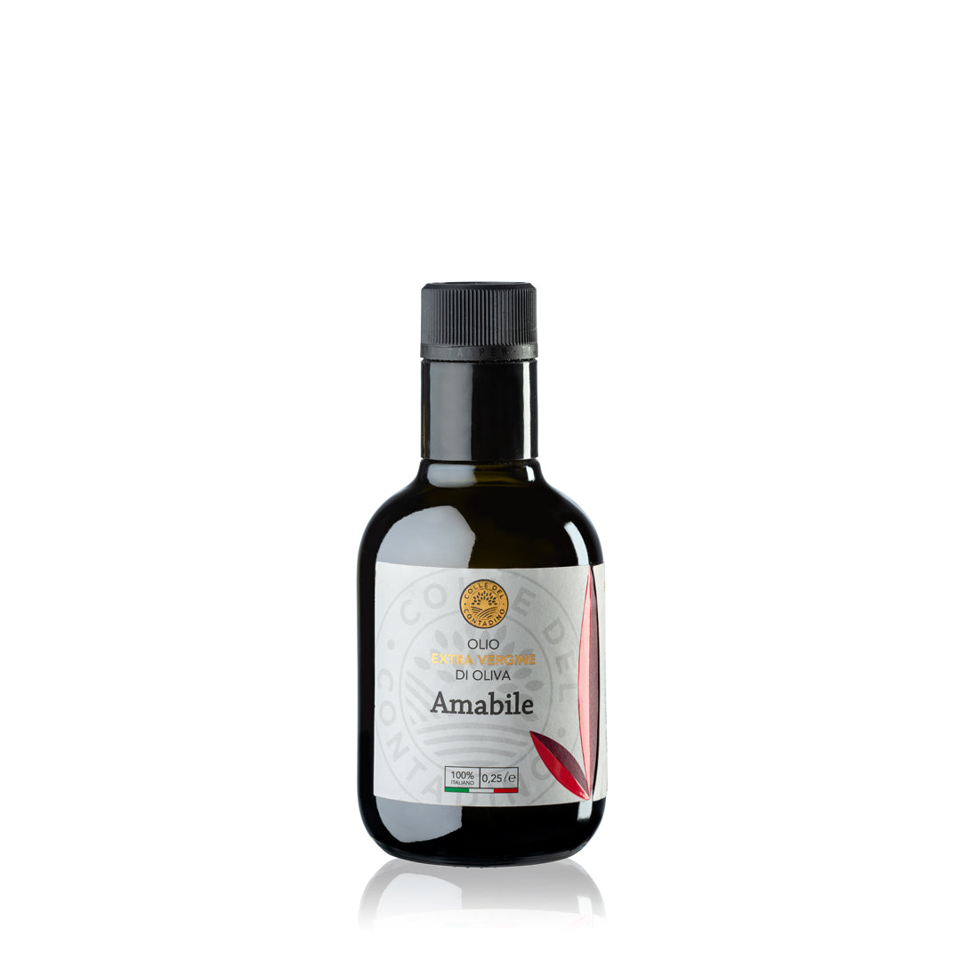 Olio extravergine di oliva Amabile Bottiglia da 0,25 L