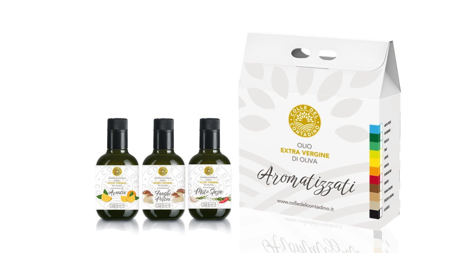 TRIS AROMATIZZATI 3 bottiglie da 0.10LT