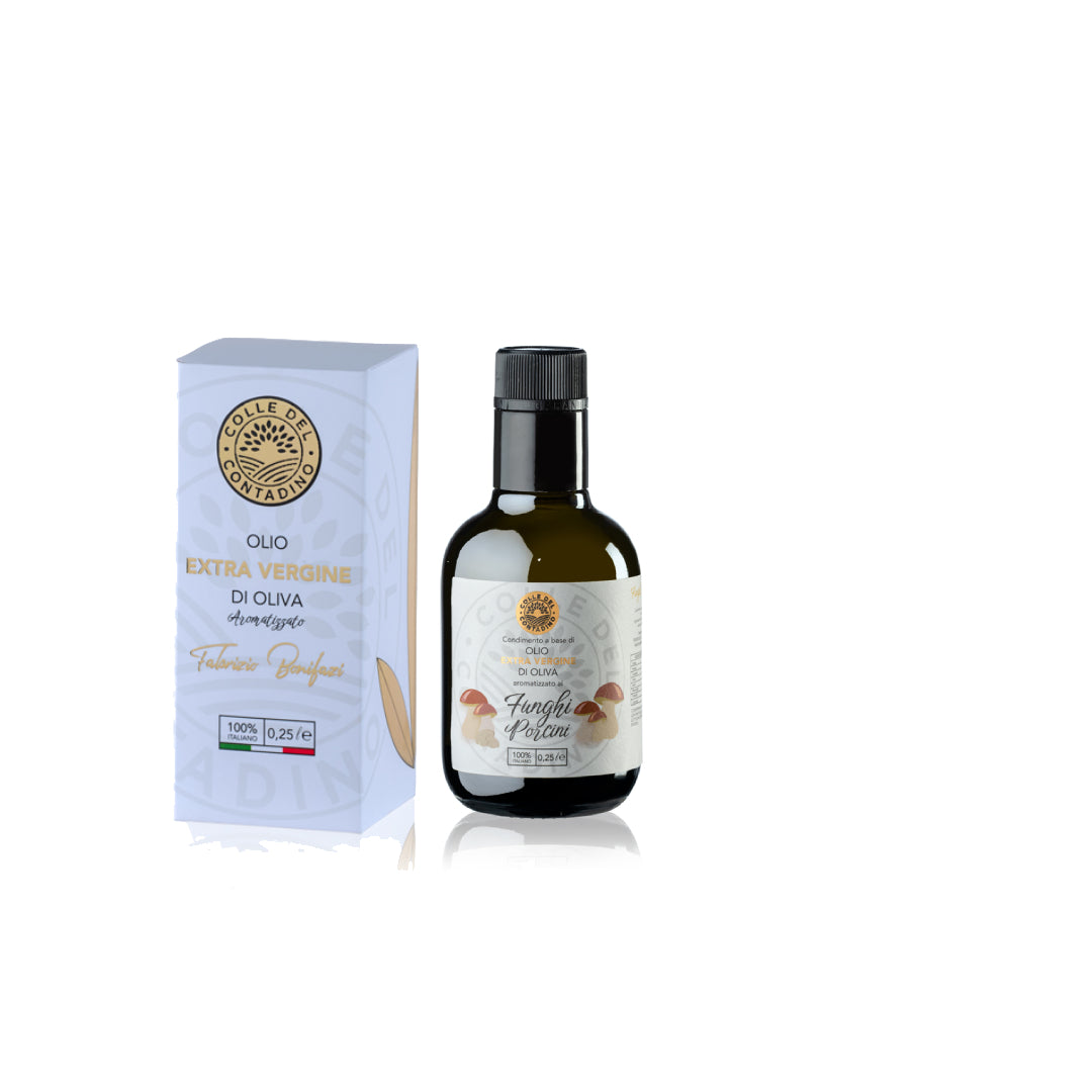 Olio Aromatizzato Naturale ai Porcini 0,25 L