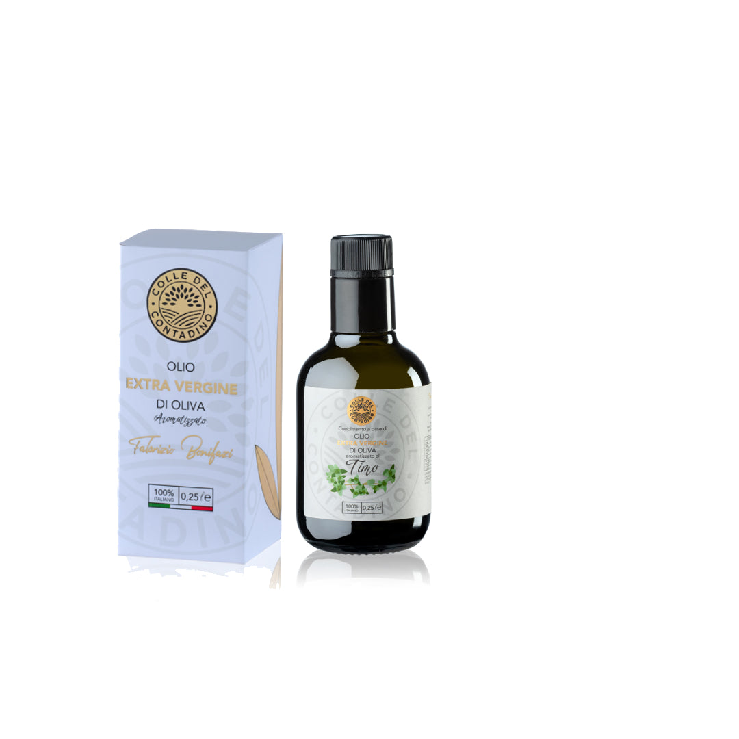 Olio Aromatizzato Naturale ai Timo 0,25 L