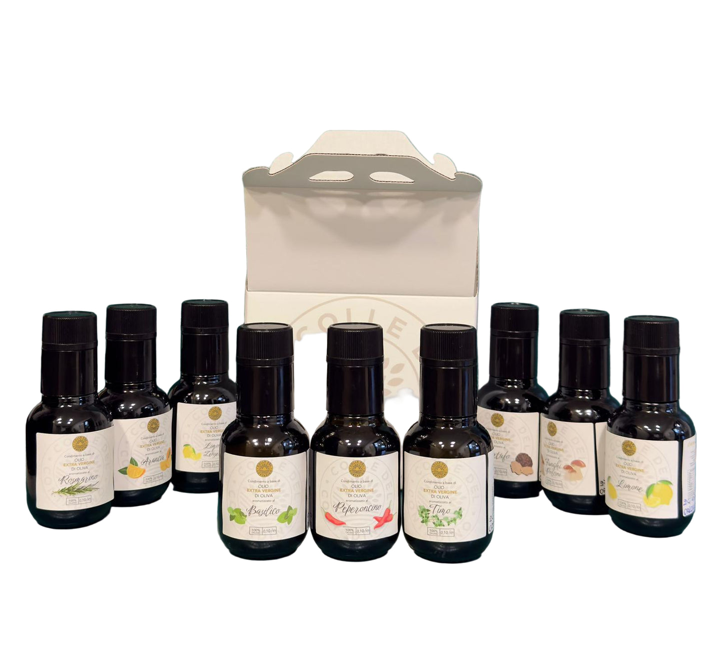 AROMA BOX   9 BOTTIGLIE DA 0,10 LT