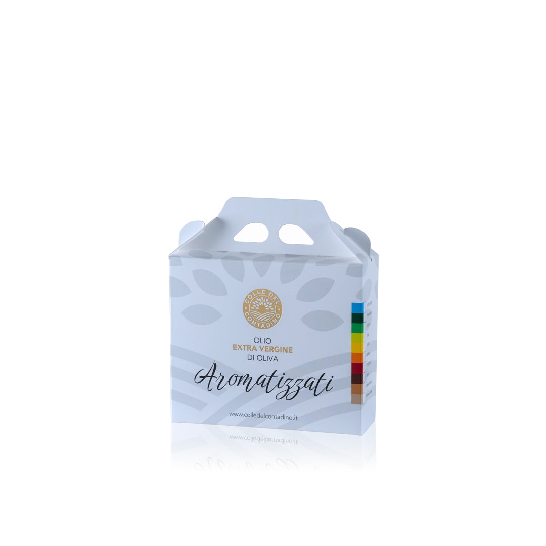 FLAVORED BOX 4 bottles of 0.25LT – colledelcontadino