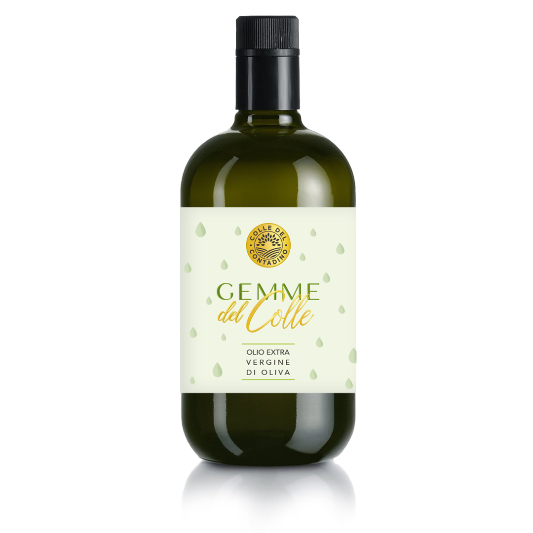 Gemme del Colle extra virgin olive oil 0.75 L bottle